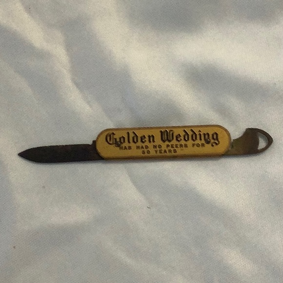Golden Wedding Jack Knife. - Picture 3 of 6